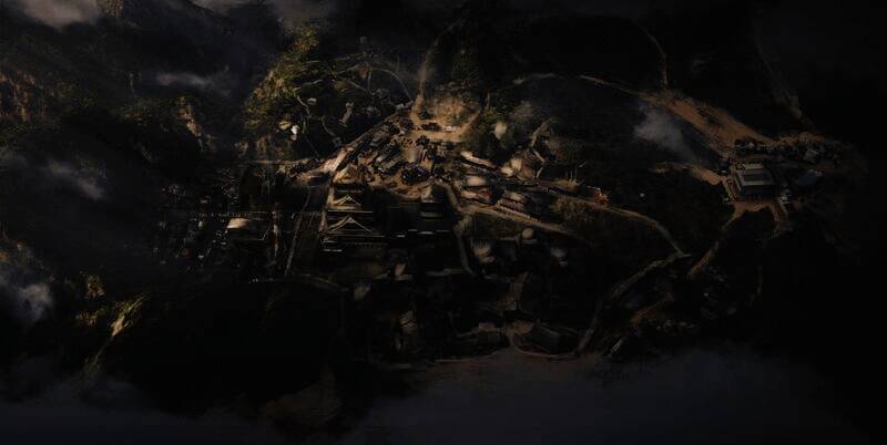 Emad Alden绘制的《战地》相关场景