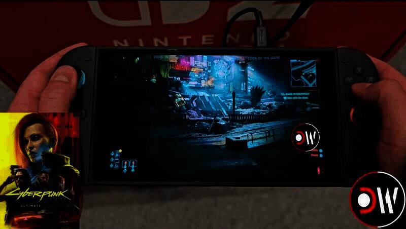 赛博朋克2077 Switch 2掌机模式实机画面2