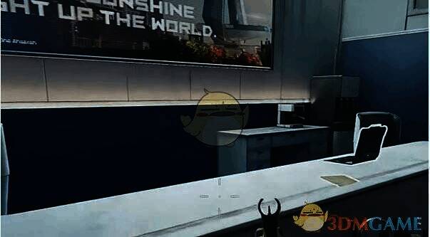 综合楼一楼前台桌子上的电脑点位图