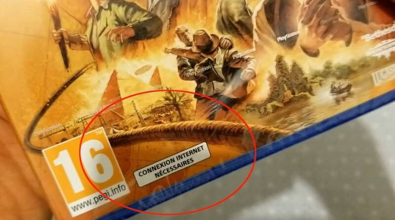 《夺宝奇兵：古老之圈》PS5实体版光盘相关画面1