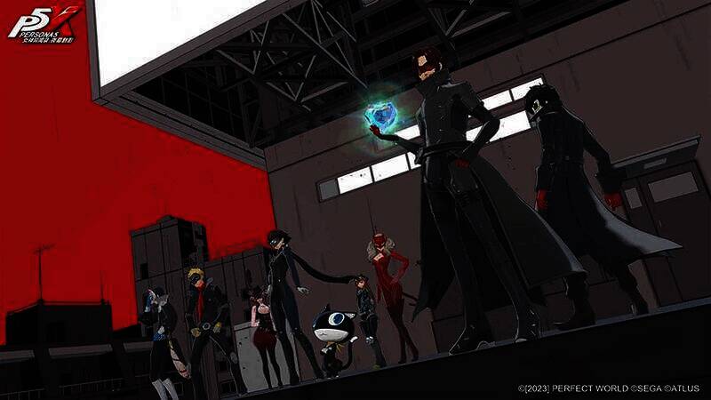 《女神异闻录：夜幕魅影》测试招募宣传图