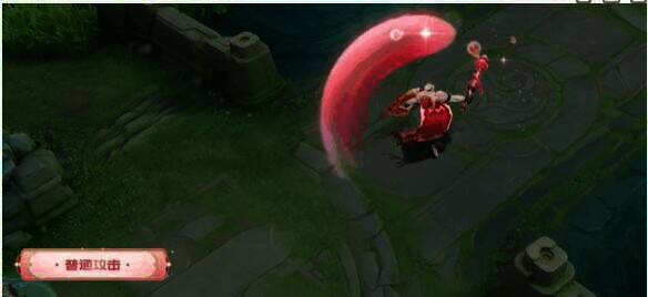 王者荣耀亚瑟布丁狗之颂皮肤普通攻击特效图