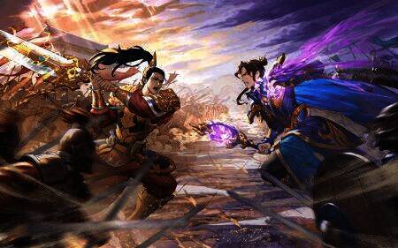 《绿色征途》跨服家族联赛宣传图