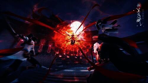 《新笑傲江湖》手游全新援护侠客宣传图