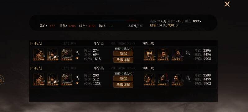 阵容数据展示图片