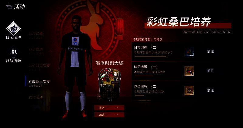 内马尔在《绿茵信仰》中的形象