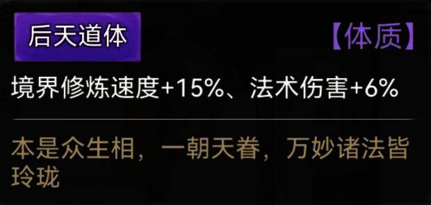 后天道体相关图片