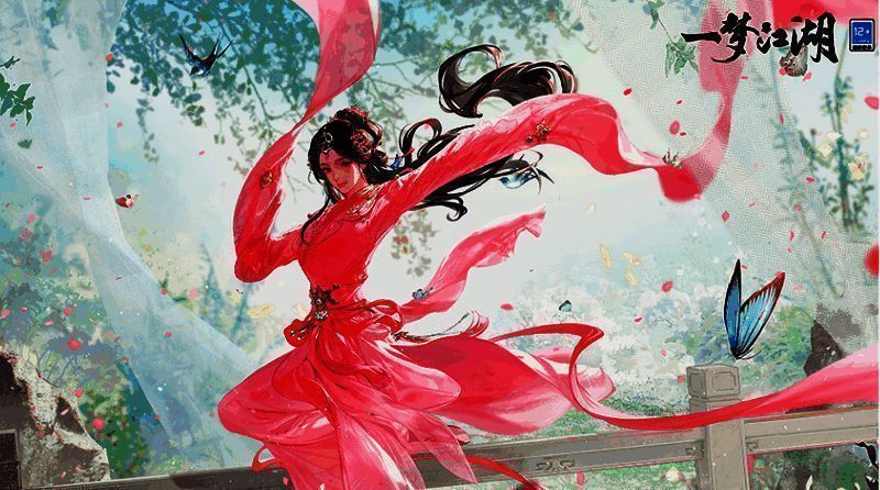 《一梦江湖》与《甄嬛传》联动宣传图1