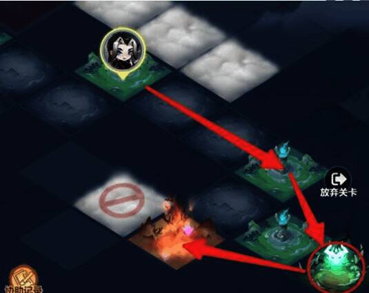 打掉陷阱拿buff场景