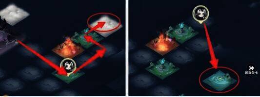 瞭望峰周围格子画面