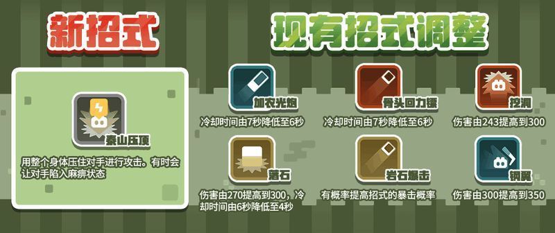 《宝可梦大探险》宝可梦使用泰山压顶招式