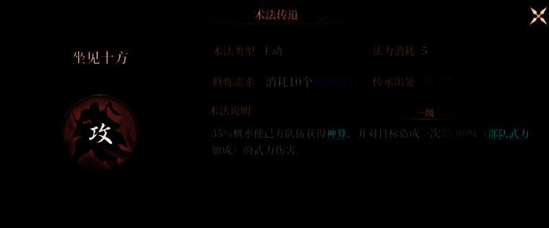 坐见十方术法图片