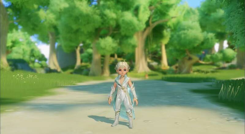 《梦幻西游三维版》月下低吟锦衣展示画面