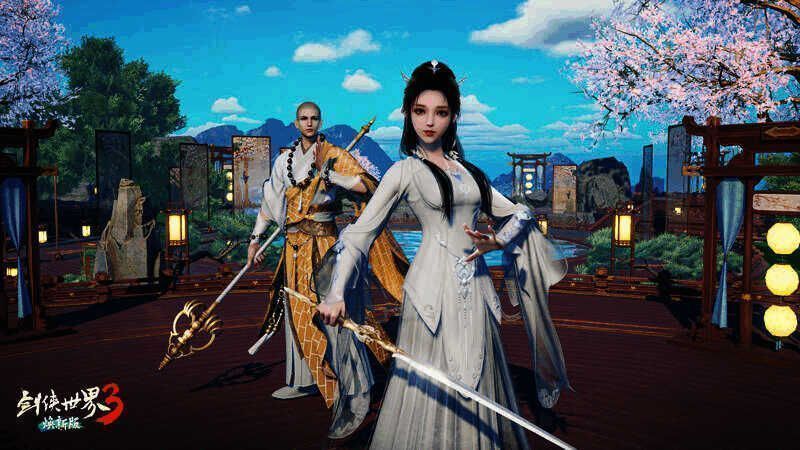 Twins古装演绎《剑侠世界3》江湖故事