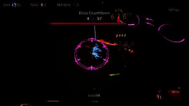 《黑蚀：无尽突围》Boss 画面