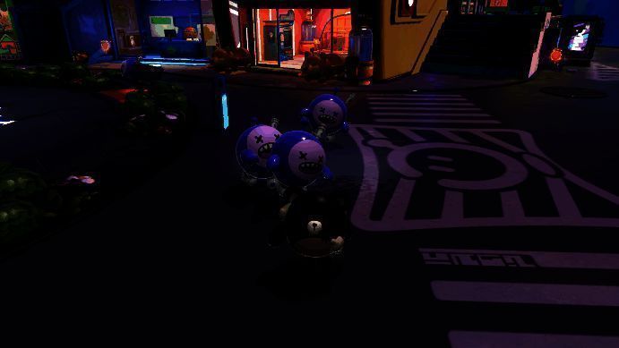 《蛋仔派对》主城变异蛋入侵画面