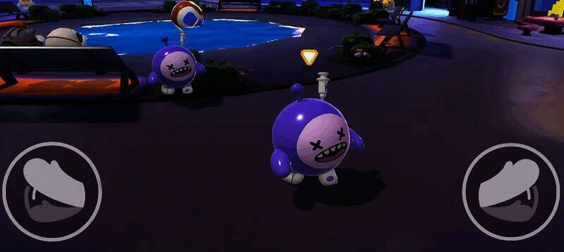 《蛋仔派对》玩家对抗变异蛋画面