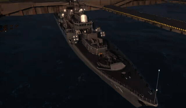 乌沙科夫号战斗场景图