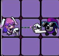 发射兔兔伯爵远程攻击敌方画面