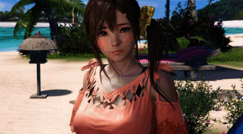 《死或生：女神璀璨假期》女角海咲宣传图2