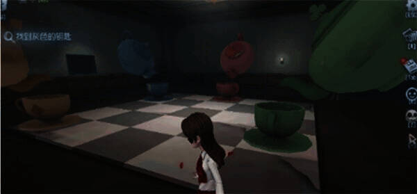 画作旁台灯示意