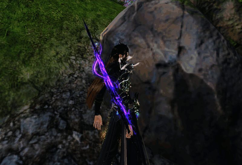 太虚弟子手持【恶业斩尽】拓本武器的形象