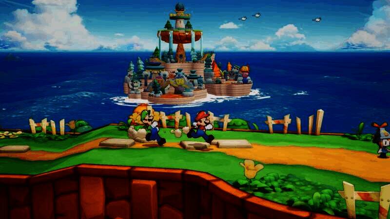 《马力欧&路易吉RPG兄弟齐航》相关画面