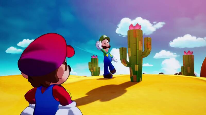 《马力欧&路易吉RPG兄弟齐航》视频截图1