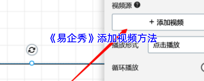 易企秀添加视频相关页面示例