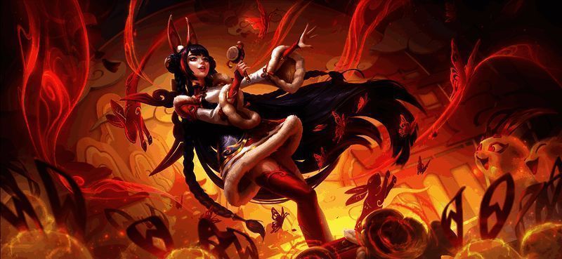 玉兔呈祥系列皮肤萨勒芬妮