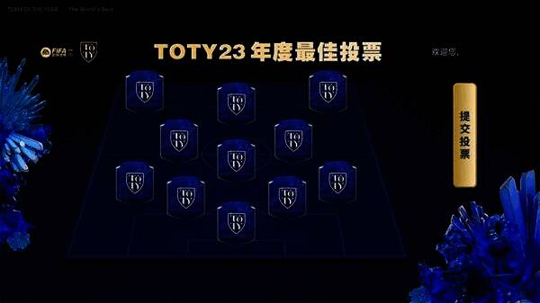 年度最佳入围章节年度最佳球员投票界面图片