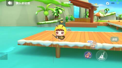 俱乐部驻地互动场景图