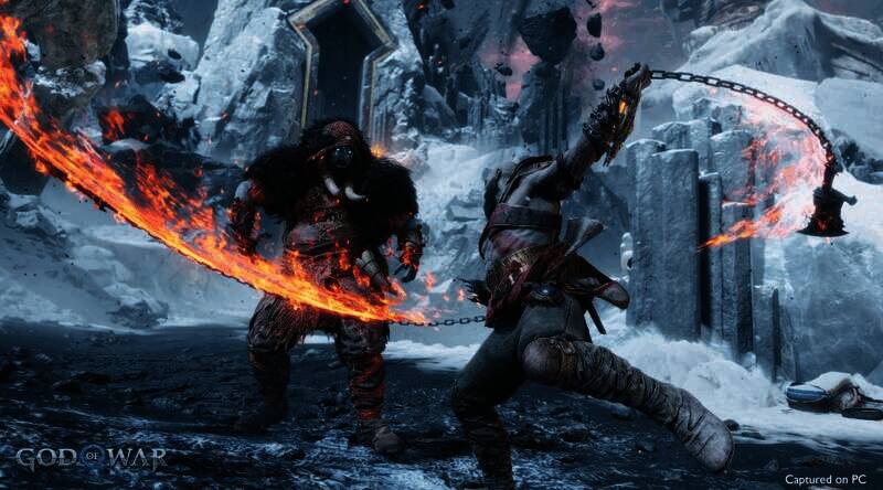 《战神：诸神黄昏》游戏画面