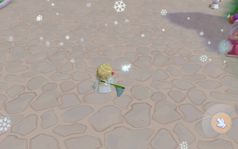 摩尔城堡遗落银铃雪场景图