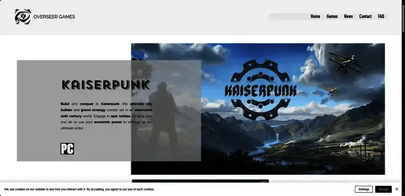 《凯撒朋克》官网相关图片