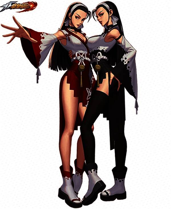 千鹤·双子格斗家形象图