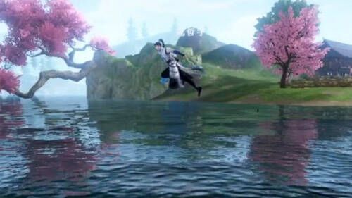 《天龙八部2》手游轻功精彩画面截图1