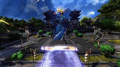 《天龙八部2》手游门派轻功截图