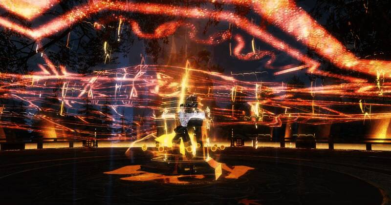 《天龙八部2》手游轻功战斗画面截图2