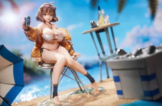 《妮姬：胜利女神》阿妮斯手办侧面图