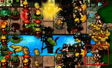 植物大战僵尸杂交版猴子僵尸战斗场景图片