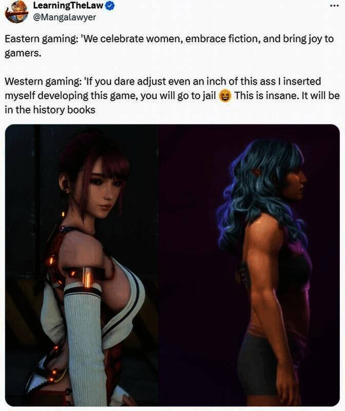 龙腾世纪4与其他游戏角色对比相关图片1