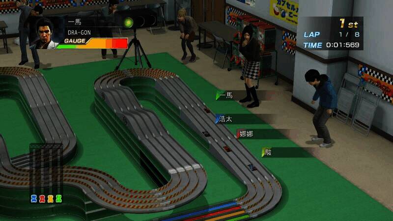 《人中之龙 极》娱乐场所画面