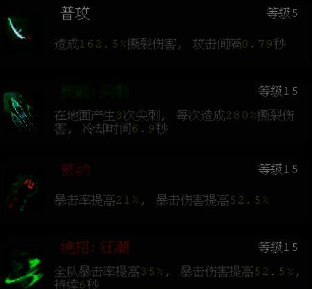 毒夫人技能加点图