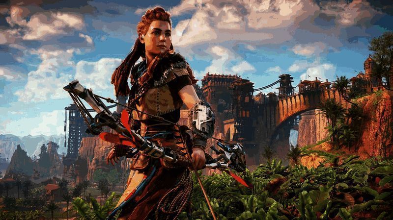 《地平线：零之曙光重制版》游戏画面展示图1