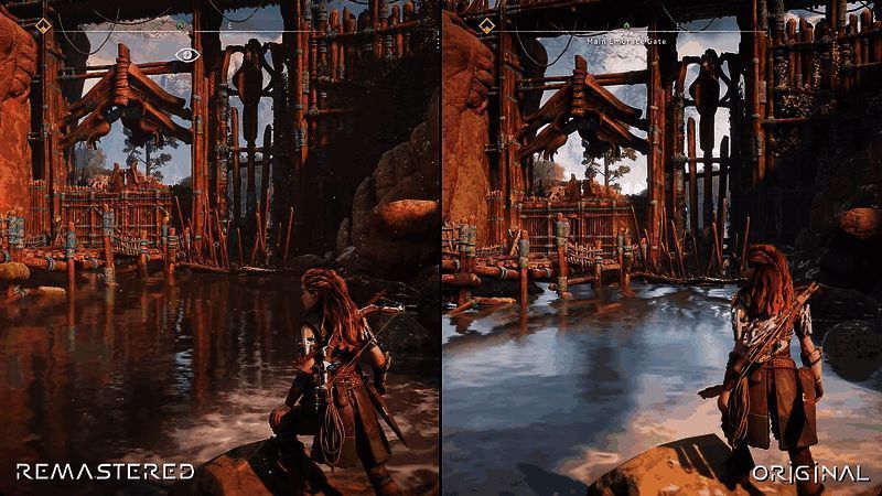 《地平线：零之曙光重制版》游戏画面展示图2