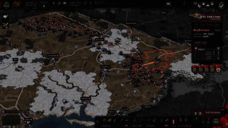 科尔松包围圈战役场景