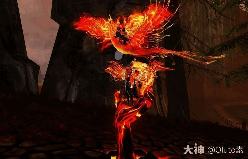 九天真炎双人款时装侧面展示图