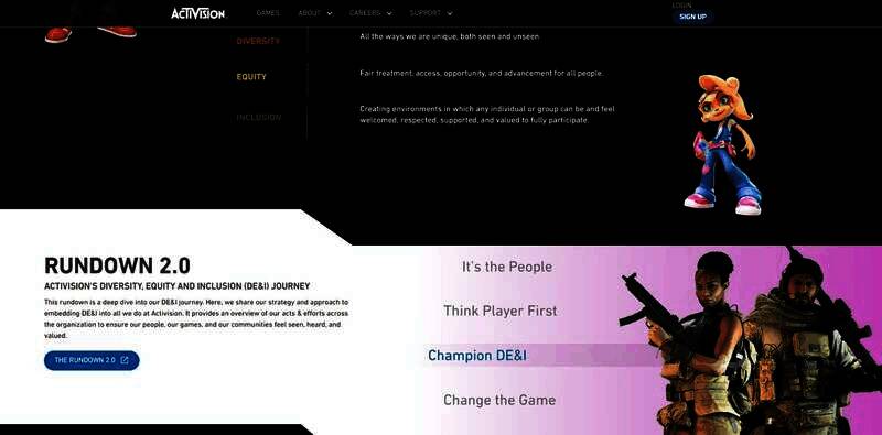 动视官方网站更新页面