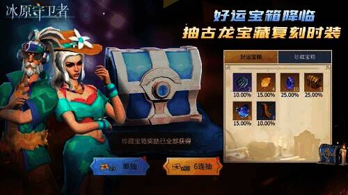 好运宝箱及复刻时装展示图